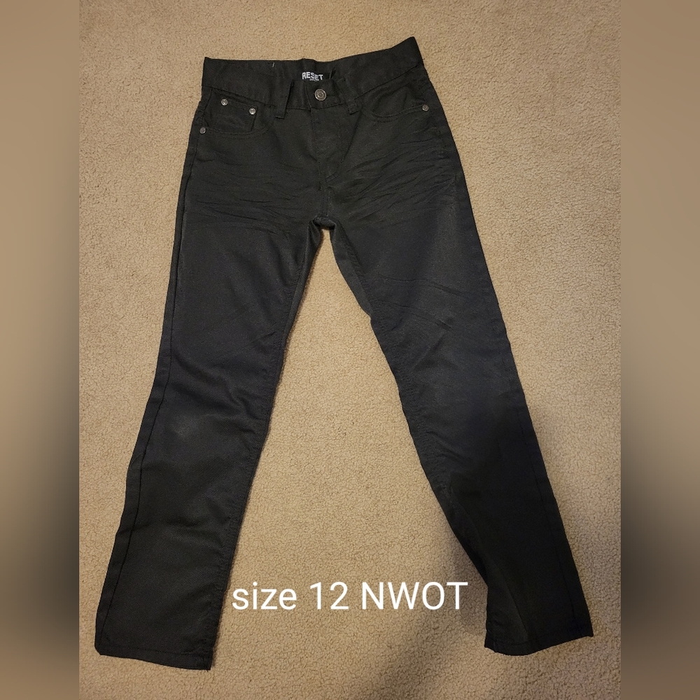 Boys Black Jeans